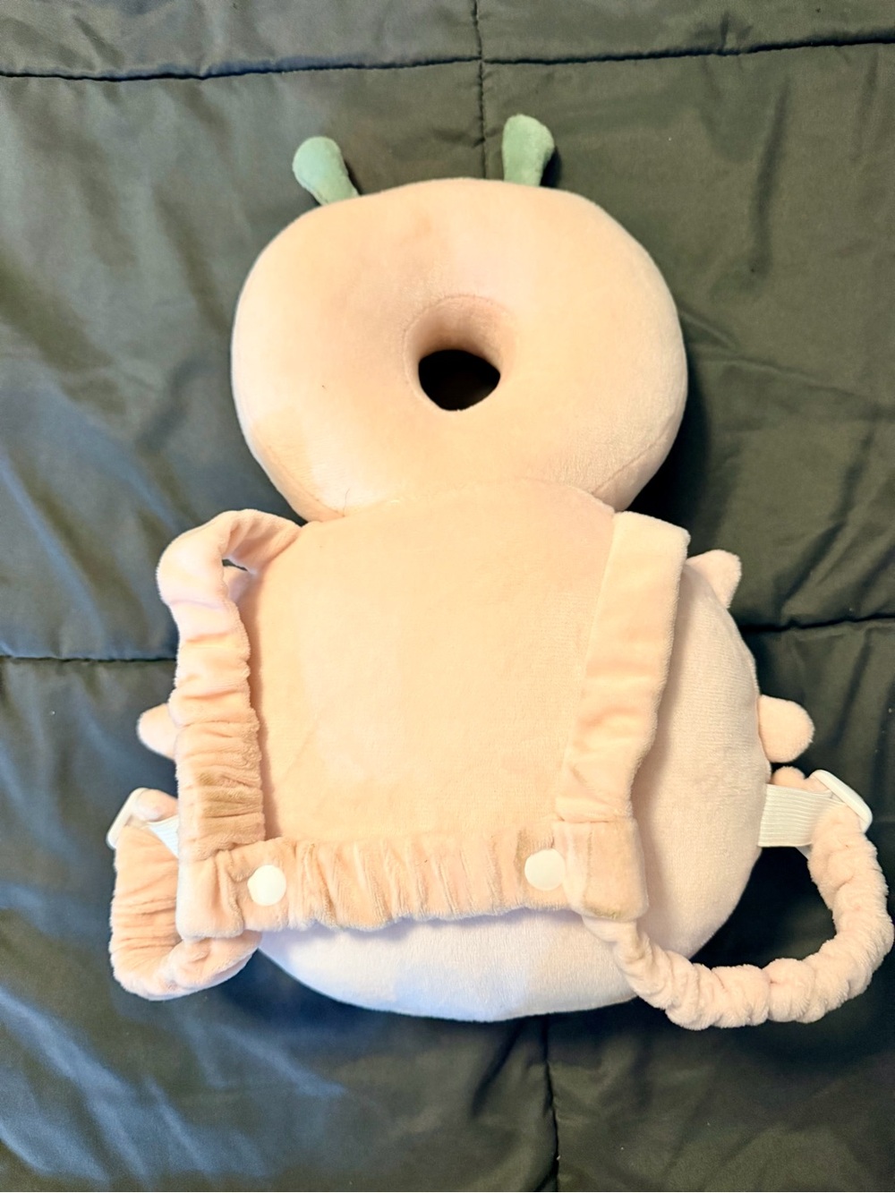 Plush Pink Baby Head Protection Pillow - Kids Accessories